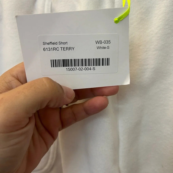 ! Dudley Stephens Sheffield Short white  Fleece small - Picture 6 of 7